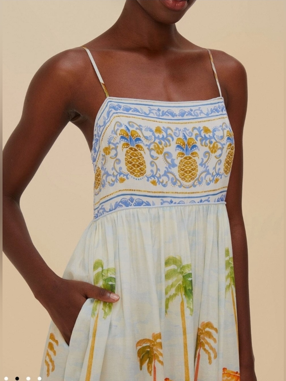 FARM Rio Aracati Printed Maxi Dress - Picture 2 of 5